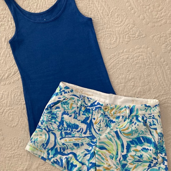 Lilly Pulitzer Stretch Knit Callahan Shorts - Picture 6 of 10